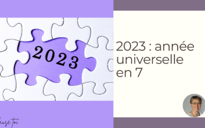 Numérologie : année universelle 2023